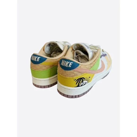 Nike Women's Dunk Low SE Sun Club Multicolor DQ0265-100 Sneaker Shoes Size 7 - Picture 4 of 12
